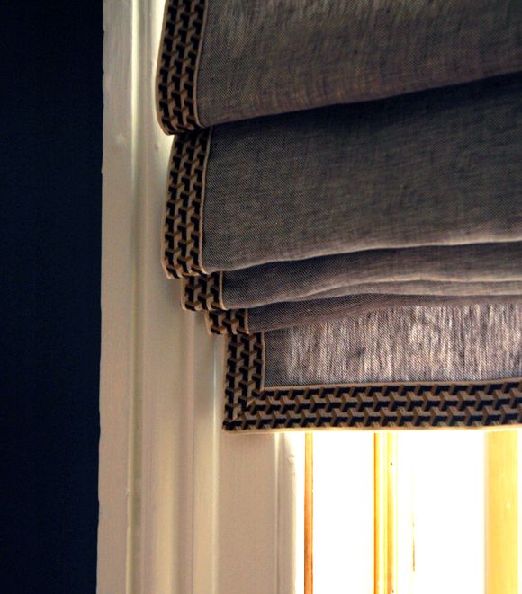 Little Green Notebook DIY Roman Shades from MiniBlinds (Revised!)